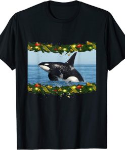 FUNNY CUTE ORCA CHRISTMAS T-Shirt